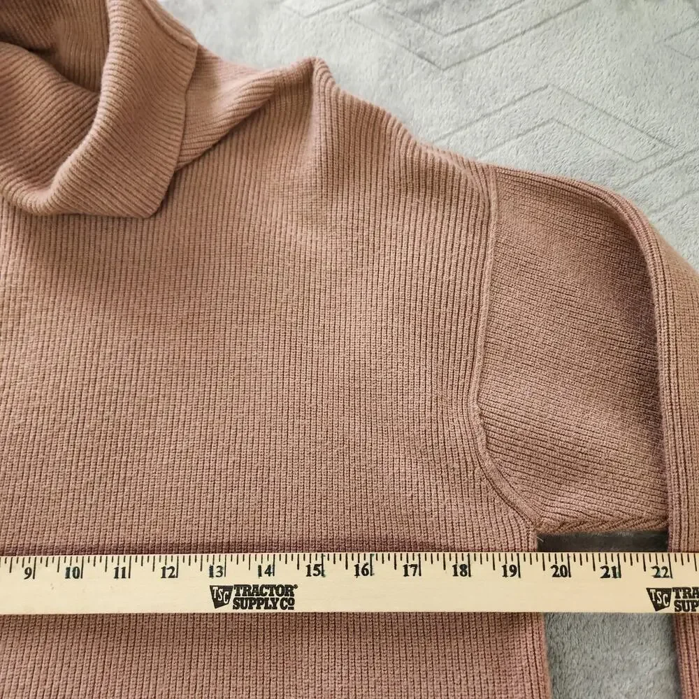 Free people pink turtleneck sweater XS